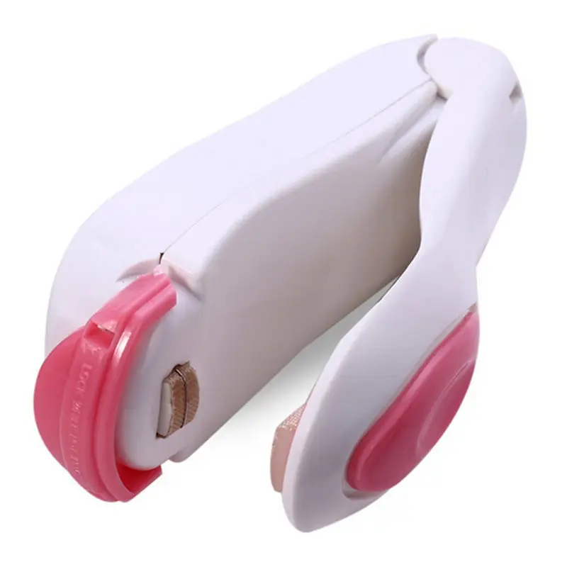 Portable Mini Home Heat Bag Sealer Sealing Machine Plastic Bag Food Packaging(Random Color