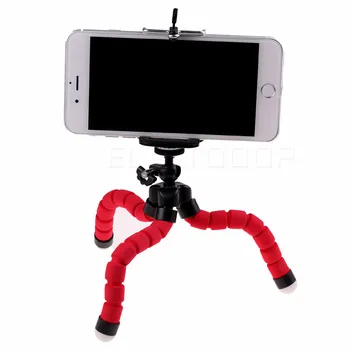 

Mini Phone Tripod Flexible Octopus Tripod Portable Tripod Holder For iPhone Samsung Xiaomi Huawei Mobile Phone Smartphone