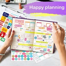 Planner Stickers for Diary Bullet Journal Accessories Stickers Bullet Journal Scrapbooking Stickers for Notebooks Stationery