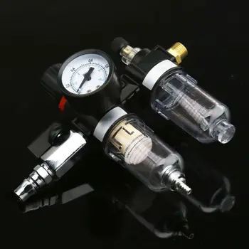 

Airbrush Air Pressure Regulator Oil Water Separator Filter Compressor Equipment