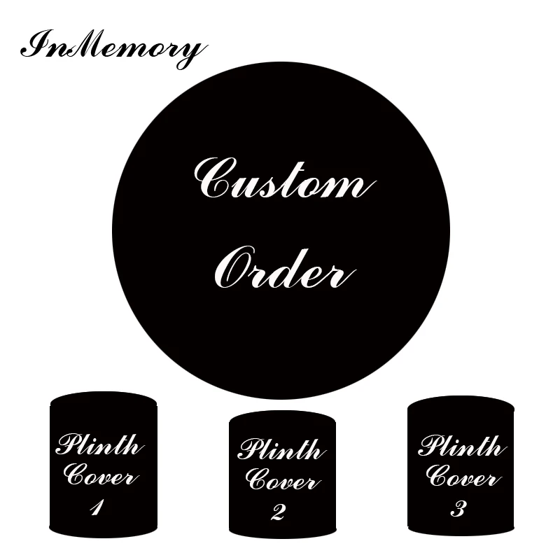 photo backdrop InMemory Personalized Photography Special Link For Round Circle Vinyl Or Elastic,photo backdrop