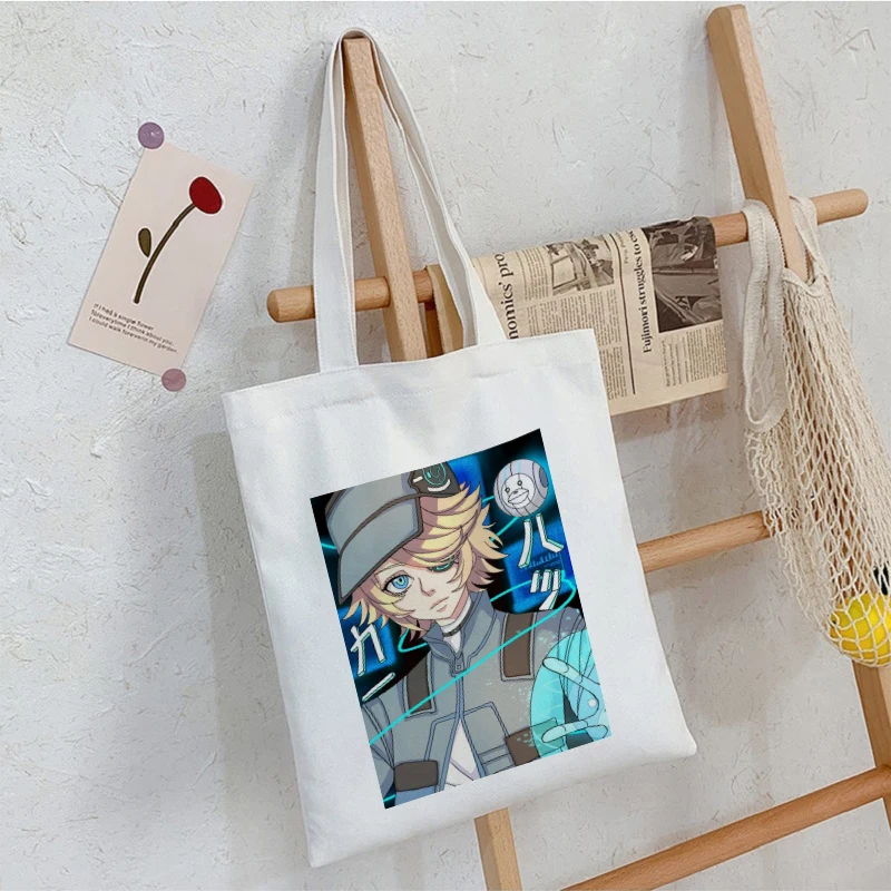 Akudama Drive Anime Trendy Harajuku Canvas Bag Shopper Goth Punk Large Capacity Ladies Bag Classic Shoulder Bag Vintage Tote Bag 