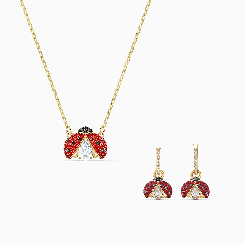 SPARKLING DANCE LADYBUG Necklace 