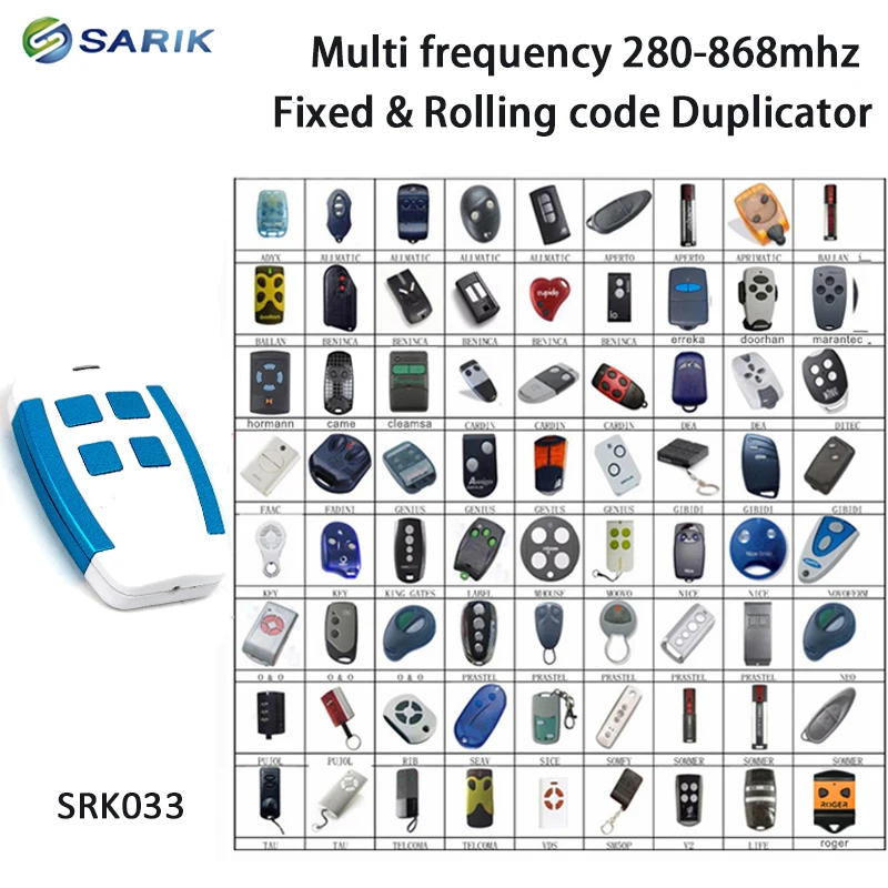 

Multi frequency univeral remote Auto-Scan 433mhz rolling code remote control duplicator with free shipping
