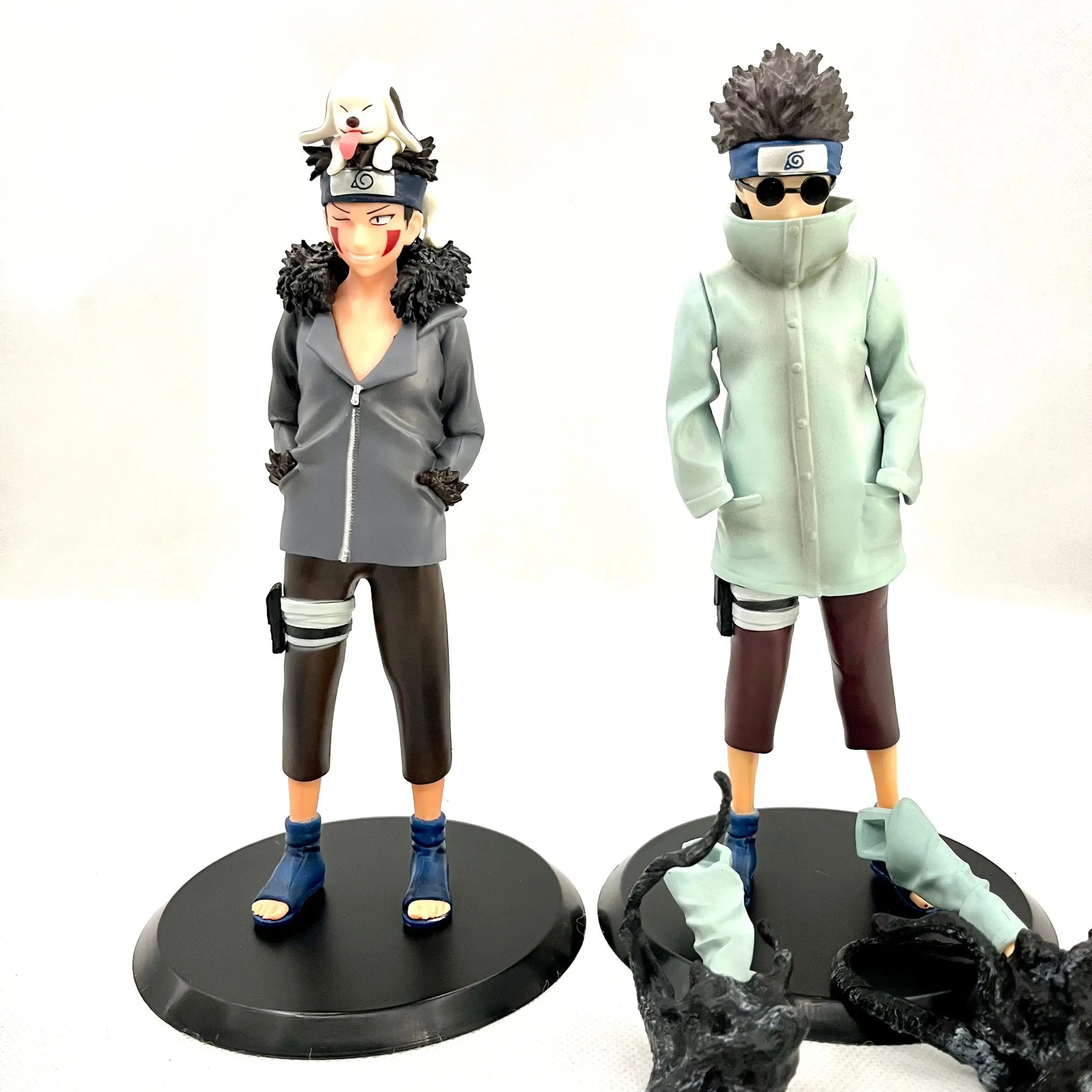 Versi Berdiri Aburame Shino Tokoh Aksi 1/8 Skala Dicat Figur Akamaru u0026  Inuwakiba PVC Tokoh Mainan Brinquedos Anime|Aksi Figur| - AliExpress