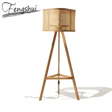 Современный деревянный светодиодный напольный светильник для гостиной, треугольные напольные светильники, освещение для спальни, гостиной, кабинета, домашний декор, стоящая лампа