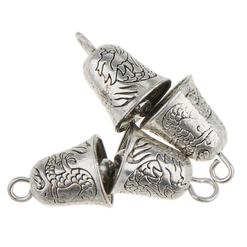 10 Pieces Charm Jingle Bell Lucky Fortune Tibet Pendant DIY Jewelry Making Fashion Jewelry