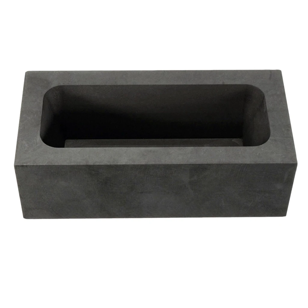 Black Graphite Furnace Casting Foundry Crucible Melting Tool Ingot Moulds