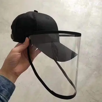 

Transparent protective cap dust-proof anti-fog dust cap adjustable anti-vomiting cap for children and adults