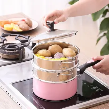 

Milk Pot Non-stick Pot Soup Noodles Baby Baby Food Supplement Pot Boiled Milk Noodles Small Pot Induction Cooker Gas Dual-use
