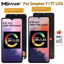 Super AMOLED For OnePlus 7T LCD Display Touch Screen Digitizer Replacement Parts For Oneplus 7 Display LCD 1+7T Screen