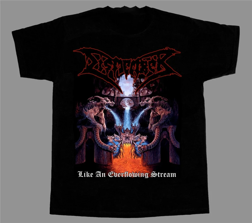 Dismember Like An everflopping Stream 1991 новая черная футболка с коротким рукавом для