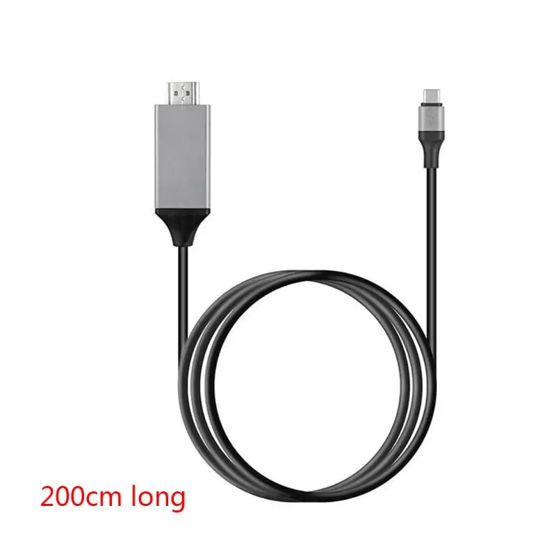 USB 3,1 USB-C type C к HDMI кабель HDTV Hdmi папа-папа Кабель-адаптер для lenovo ThinkPad X1 MacBook Pro S8