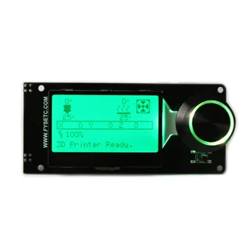 

12864 Parts Replacement Display LCD Controller Panel Full Graphic Smart With Card Slot Electronics 3D Printer Accessories