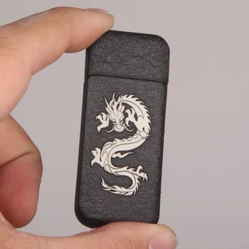 

Black Matting Pearl Ultrathin Grinding Wheel Flame Lighter gadgets for men