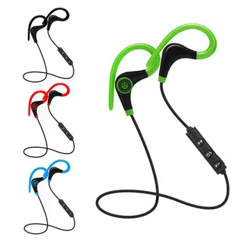 

Sport Ear Hook In Ear Wireless Earphones Bluetooth Stereo Bass Headphones Gym Headsets with Mic For iPhone Huawei Samsung Xiaomi