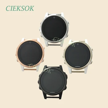 

Complete LCD Screen with Front Cover Case For Garmin Fenix 5s Sport Smart Watch Original Repair Parts