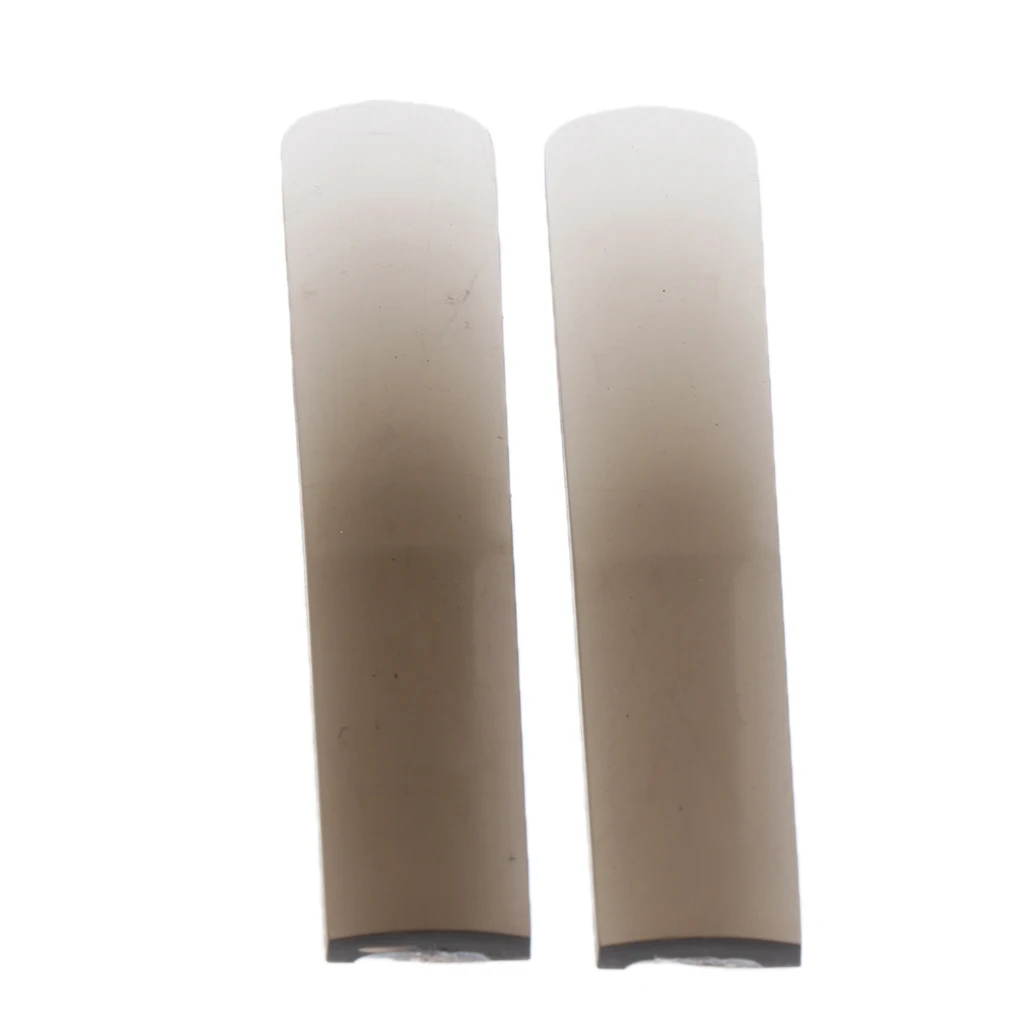 

2 Pieces Tenor Saxophone Resin Reeds, B Flat, Durable and Long Lasting, Bright Tone