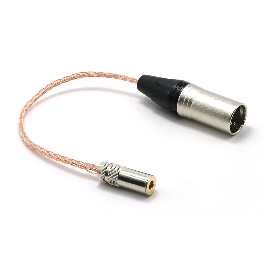 4Pin Balanced XLR Male to 4 4mm Balanced Female Audio Adapter Cable cable for headphones cable for cable balanced
