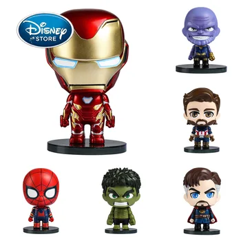 

Disney Marvel 2.5inch Super Hero Iron Man Spiderman Action Figure Doll Cake Decoration PVC Collection Figurine Toy Model Toys