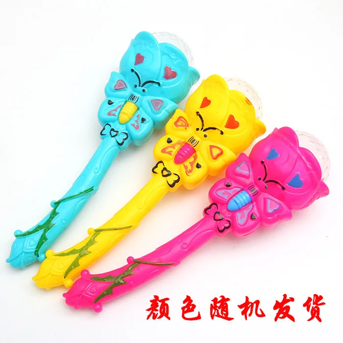 

Small Colorful Flash Stars Projection Lamp Little Magic Fairy Magic Wand Hot Selling CHILDREN'S Toy Gift