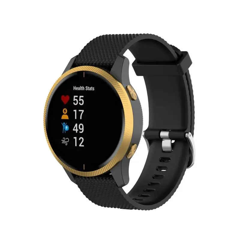 20 мм силиконовый ремешок для часов Ремешок для Garmin Venu Смарт-часы ремешок браслет умные Сменные аксессуары текстурный браслет