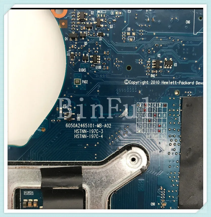 para hp 4430s 4330s Placa-mãe do Portátil 6050a2465101-mb-a02 658333001 658333501 Hm65 100 Completo Testado - Imagem 2