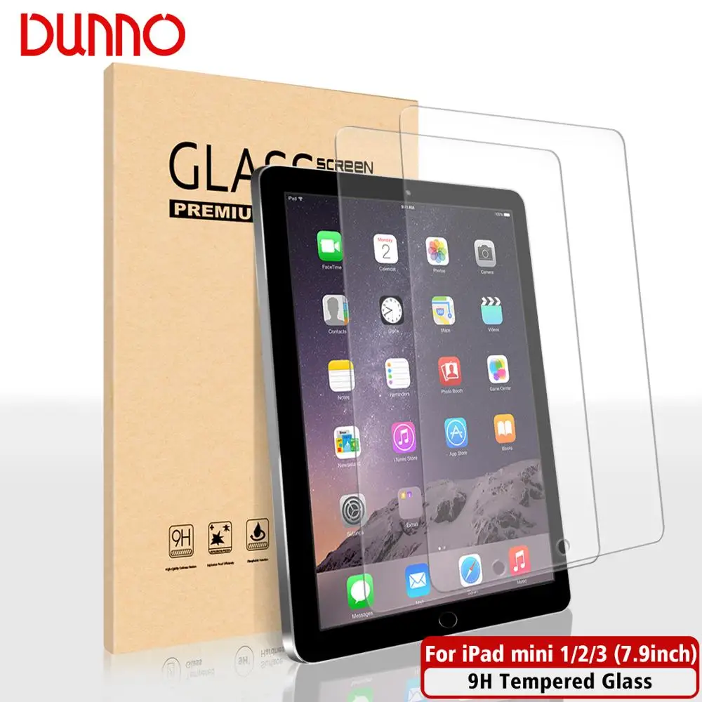 2 шт. защитная пленка из закаленного стекла для iPad 7 9 Защитная экрана mini 1 3 ipad |