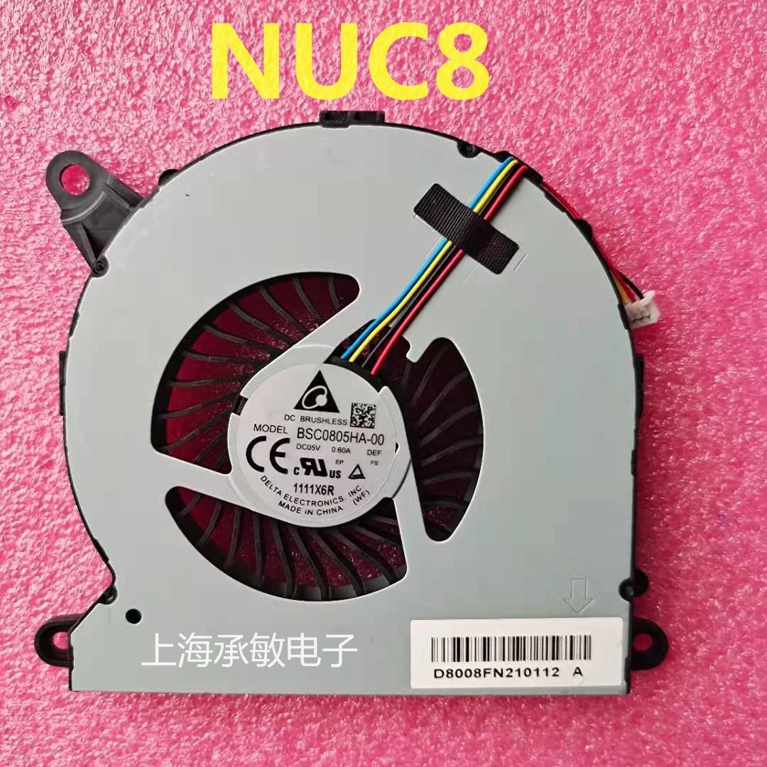 New Cooler Fan For Intel NUC NUC8i7BEH NUC8i5BEH NUC8i3BEH BSC0805HA-00 DEF 5V 0.6A M.2+SATA3 BAZB0808R5H All-IN-ONE Radiator | Компьютеры