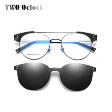 Tony Stark, магнитные солнцезащитные очки, ультра-светильник, поляризационные, на застежке, солнцезащитные очки для женщин, магнитные очки, оправа для очков, без оправы, Z933