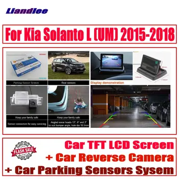 

Car Reverse Rear View Camera For Kia Solanto L (UM) 2015-2018 Digital Parking Sensors System / Car Rear View Reverse Display