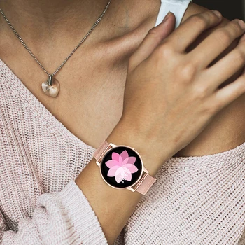 

Full Touch Smart Watch Women Waterproof Bracelet ECG Heart Rate Monitor Sleep Monitoring Smartwatch Men Connect IOS Android