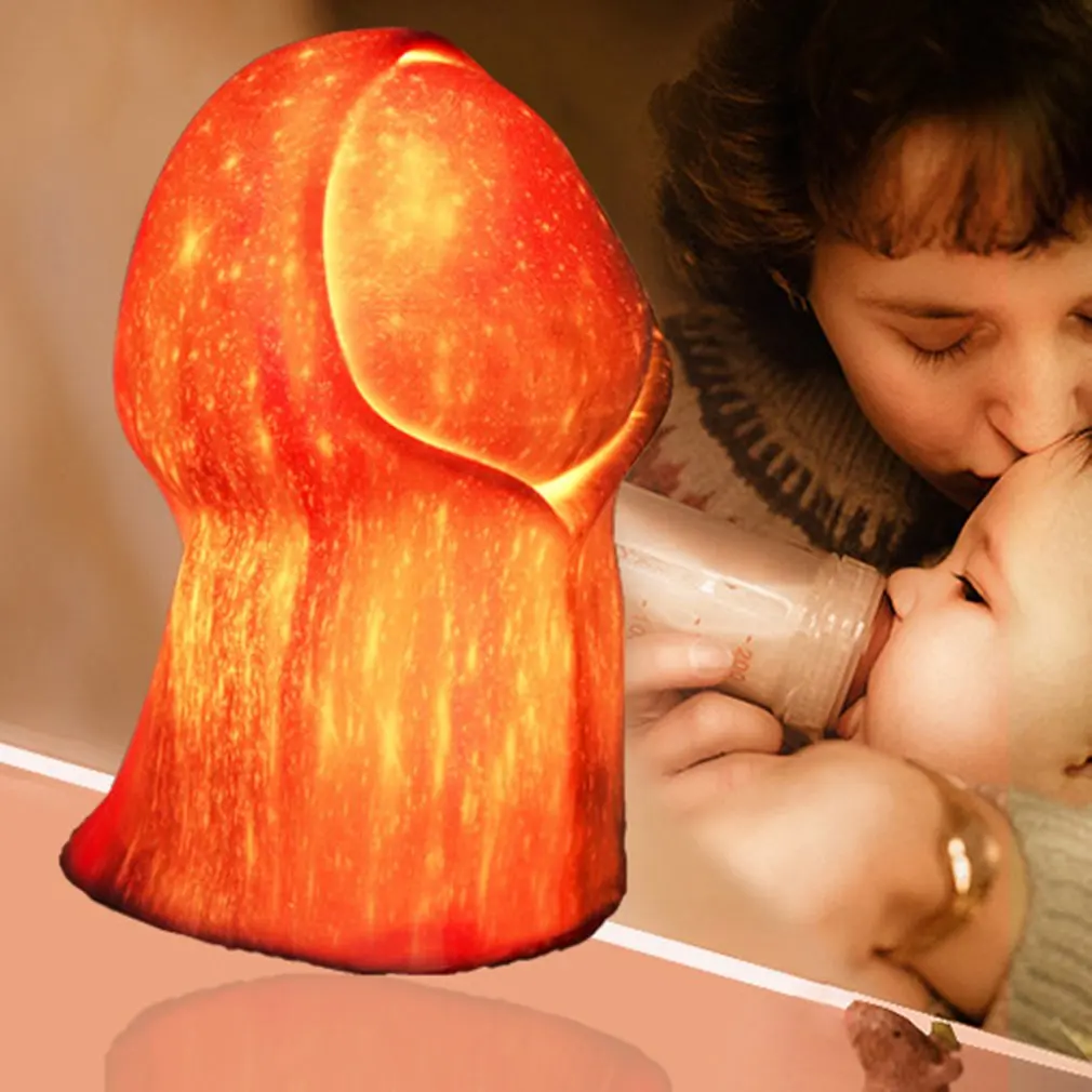 Ghost Starry Sky Smart Home Creative Products 3d Printing Lunar Lights Charging Night Light Table Lamp | Лампы и освещение