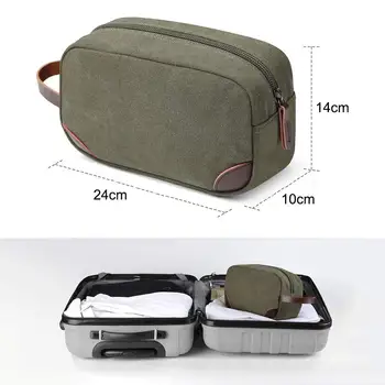 

travel organizer Casual Travel Large Capacity Toiletries Wash Handbag Multifunction Make up Storage Pouch Zipper Cosmetic Pouch