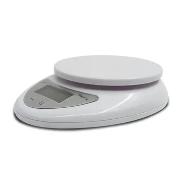 

Bo5 Food Food Baking Scales Mini Compact 5Kg/1G Kitchen Electronic Scales Home Glass Kitchen Scale Balck