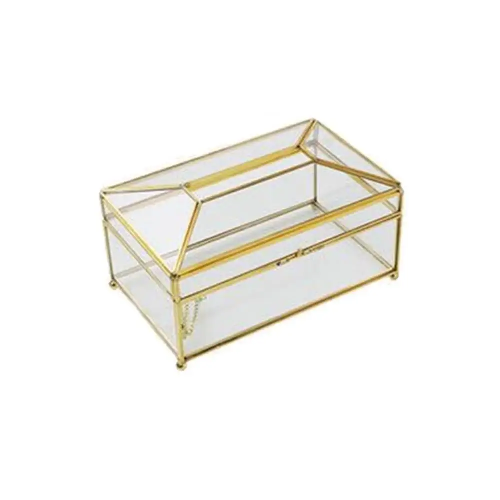 Коробка ткани Европейский Креативный стеклоткань коробка простая гостиная коробка для салфеток нордическая роскошь свет роскошный лоток для салфеток#4W