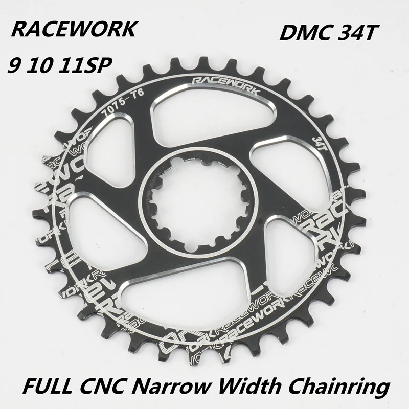 RACEWORK MTB горный велосипед сплав 170 175 мм Кривошип 32T 34T 36T 38T прямое Крепление узкое