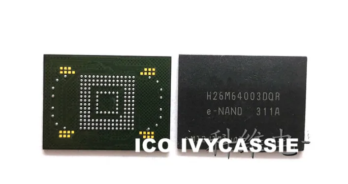 IC Chip SK Hynix H26M52103FMR (package: BGA-153), 16GB (128Gb) EMMC Module (e-NAND), New - Foto 3