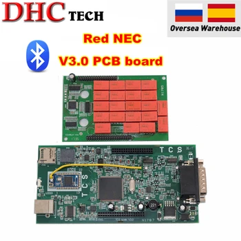 

Newest V3.0 OBDIICAT Pro 2016.00 newest Software Bluetooth optional with RED NEC Relay for Car /Truck obd2 Diagnostic Tool