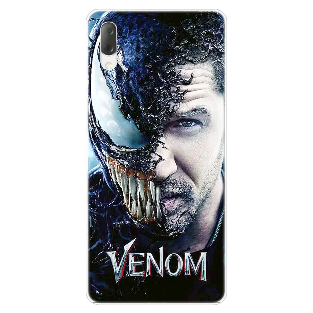 Популярный Жесткий чехол Marvel Hero venom для sony Xperia L1 L2 L3 X XA XA1 XA2 Ultra E5 XZ XZ1 XZ2 Compact XZ3 M4 Aqua Z3 Z5 Premium