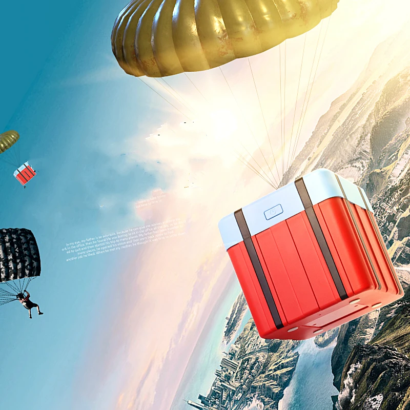 PUBG прямая коробка увлажнитель ультразвуковой милый воздуха USB/батарея