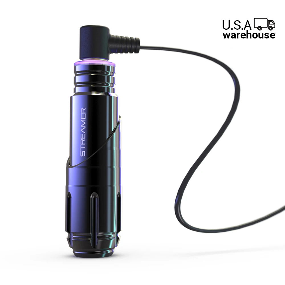 

Stigma Tattoo Rotary Machine Pen Style Set Tattoos Gun Kit LCD Tattooes Power Supply Permanent Makeup Machines Body Artist EM130