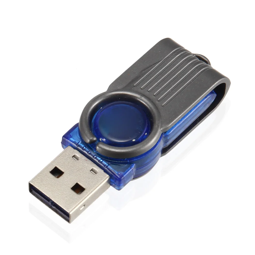 Мини USB 2 0 Micro SD TF кардридер высокоскоростной пластиковый адаптер вращения для