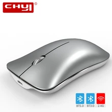 Беспроводная Bluetooth Бесшумная мышь портативная перезаряжаемая компьютерная мышь эргономичная оптическая USB мышь для Xiaomi ноутбук ПК ноутбук