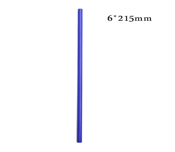 6mm Reusable Stainless Steel Straw Induction Temperature Color Change drinking Straw with cleaner brush - Цвет: 6mm