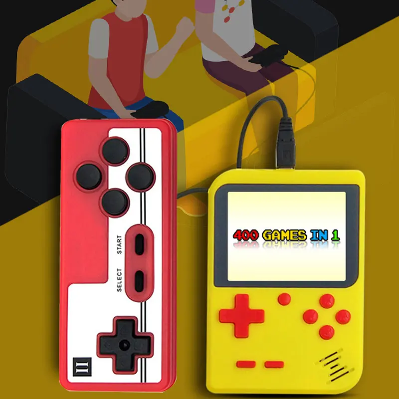 Мини Портативная ретро видео консоль 2020 портативная игровая Advance player Boy 8 бит