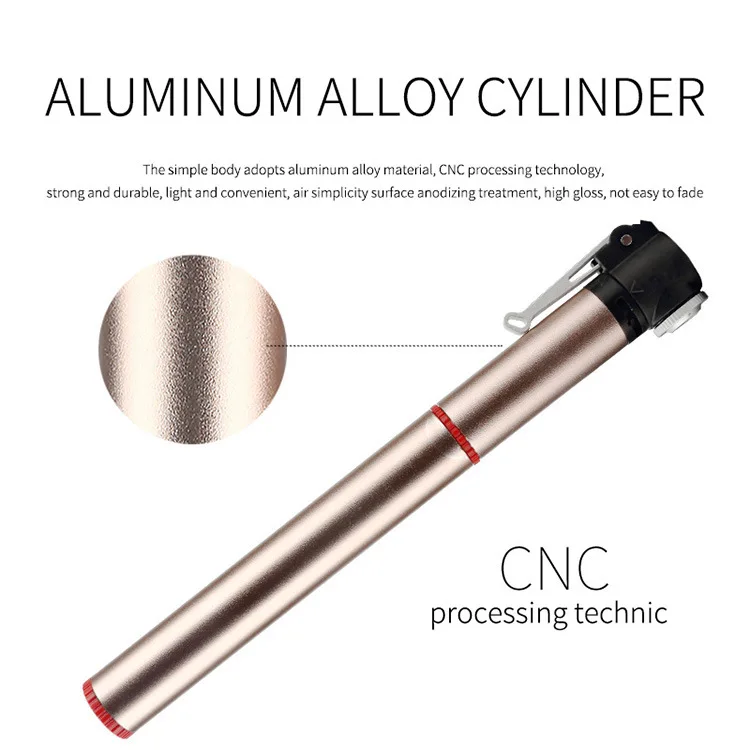 

Mini Portable Bicycle Pump Mini Hand Pump Cycling Air Pump Ball Toy Tire Inflator Schrader Presta Valve MTB Mountain Bike Pump