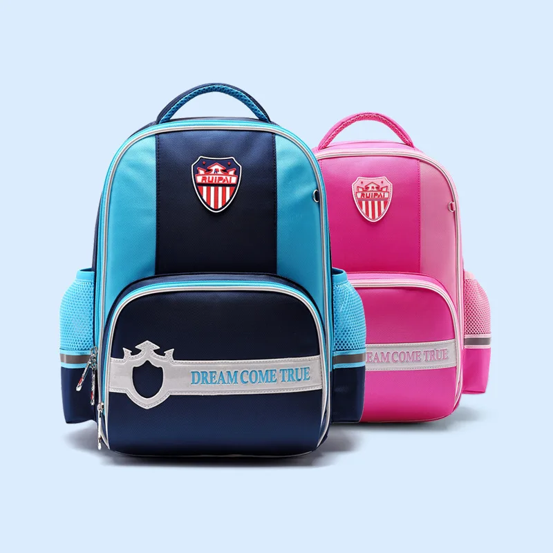

RUIPAI Breathable Spine-Primary School STUDENT'S School Bag Customizable Large-Volume Multi-functional Waterproof Children Backp