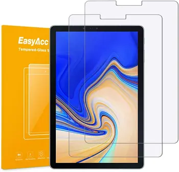 

EasyAcc 2 pcs Samsung Galaxy Tab S4 10.5 Screen Protector Tempered Glass Film Clear Anti-Scratch 9H Hardness Tempered Glass