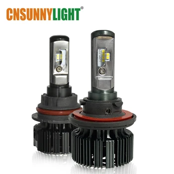 

CNSUNNYLIGHT H13 LED Car Headlight Lamps 9004 9007 6000K Bulb Turbo CSP Hi/Lo Beam Auto Front Light W/ Fan Foglamp Accessories